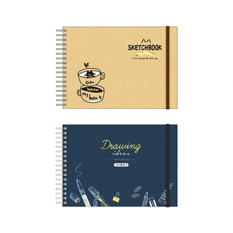 四季紙品 線圈繪圖本25K【SB0026】