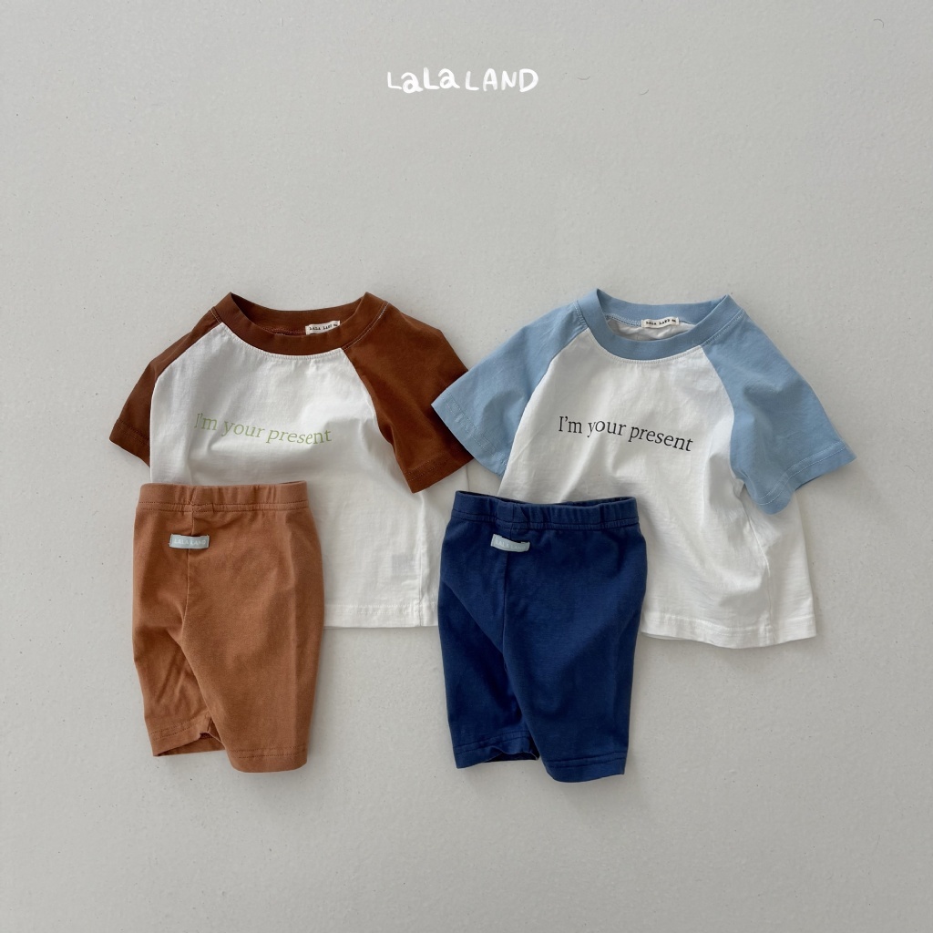 韓國🇰🇷LALA LAND 禮物短袖Ｔ恤(6M-18M)