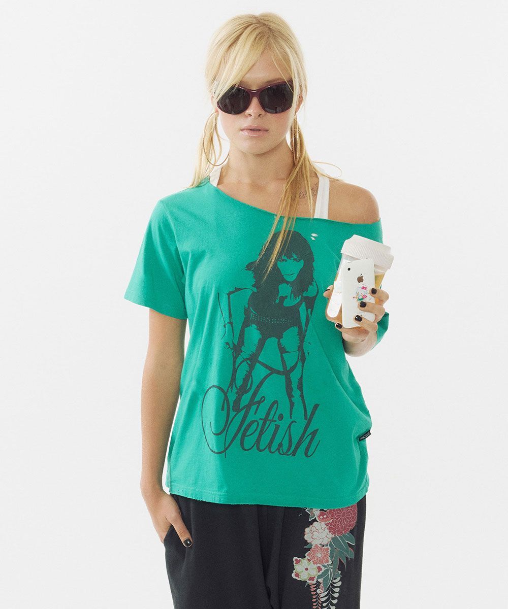 SCULPTOR Distressed Muse Tee SC26S259MT