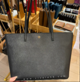 [S] TORY BURCH TORY BURCH SMALL TOTE, BLACK, 159586-001 (STB758)