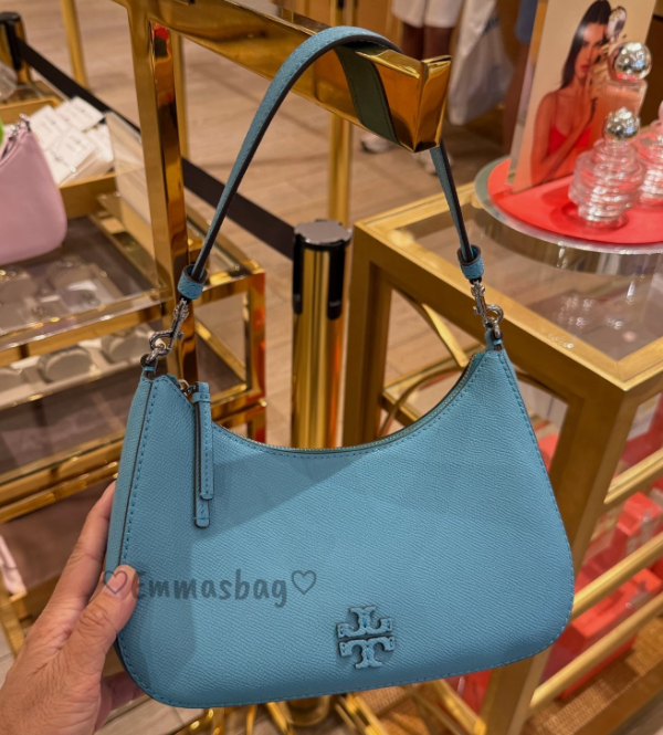 [S] TORY BURCH TORY BURCH CONVERTIBLE SHOULDER BAG, BLUE RASPBERRY, 184786-400 (STB766)