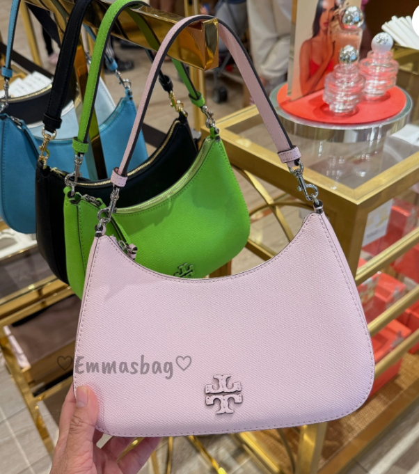 [S] TORY BURCH TORY BURCH CONVERTIBLE SHOULDER BAG, CORAL, 184786-650 (STB764)