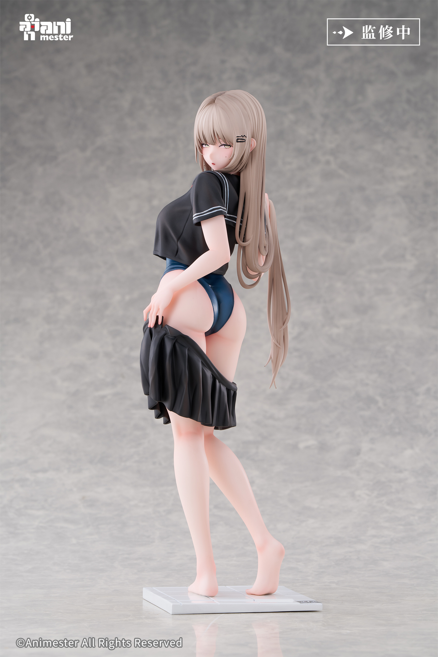 Japanese Version DAMANJIANIMESTER - "Pool Open Day! Changing Clothes in Progress... Yuzu" 1/6 Scale Figure