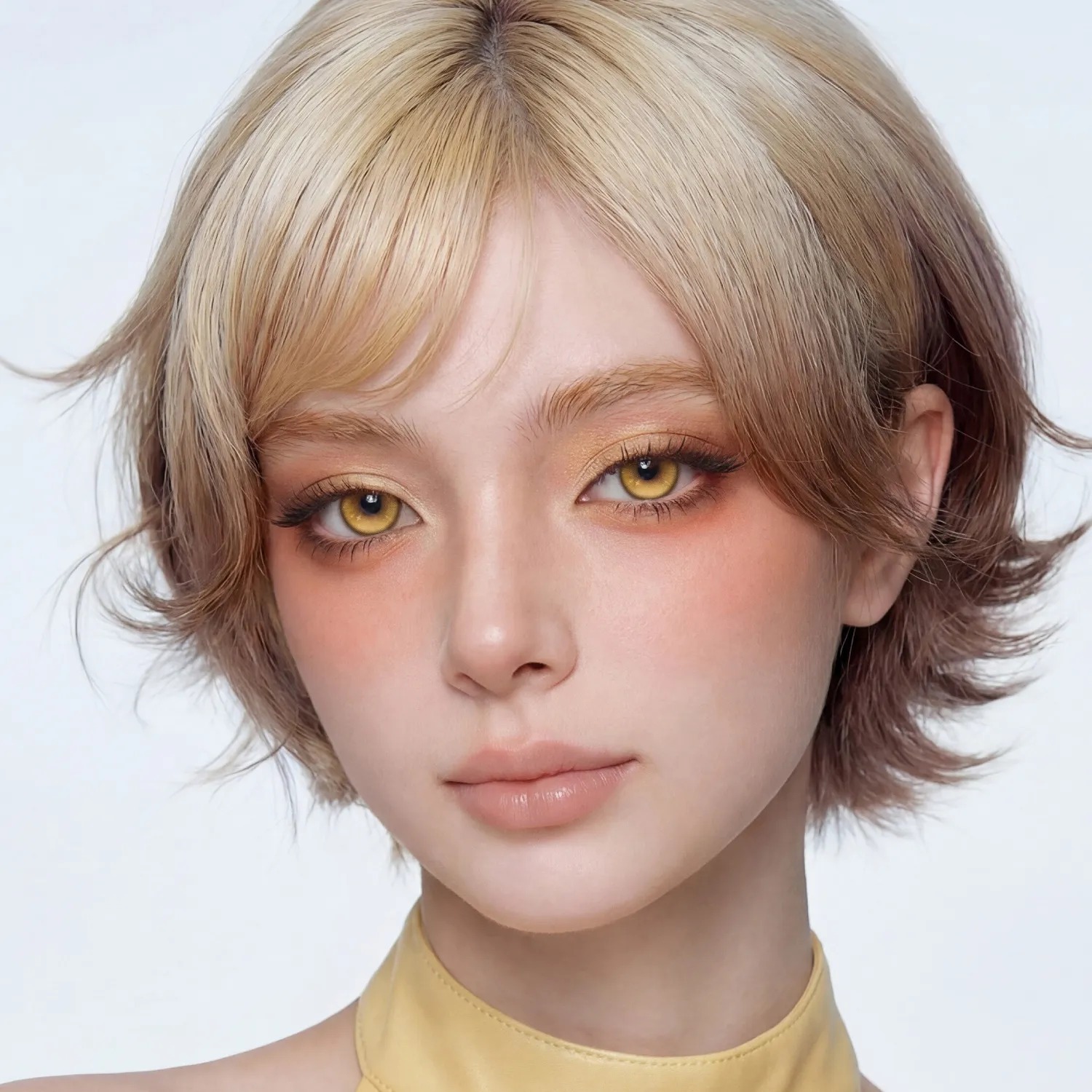 moody GlowyLock 主角系列 Gold Sparkle 點金玩家｜半年拋彩妝隱形眼鏡｜每盒1片