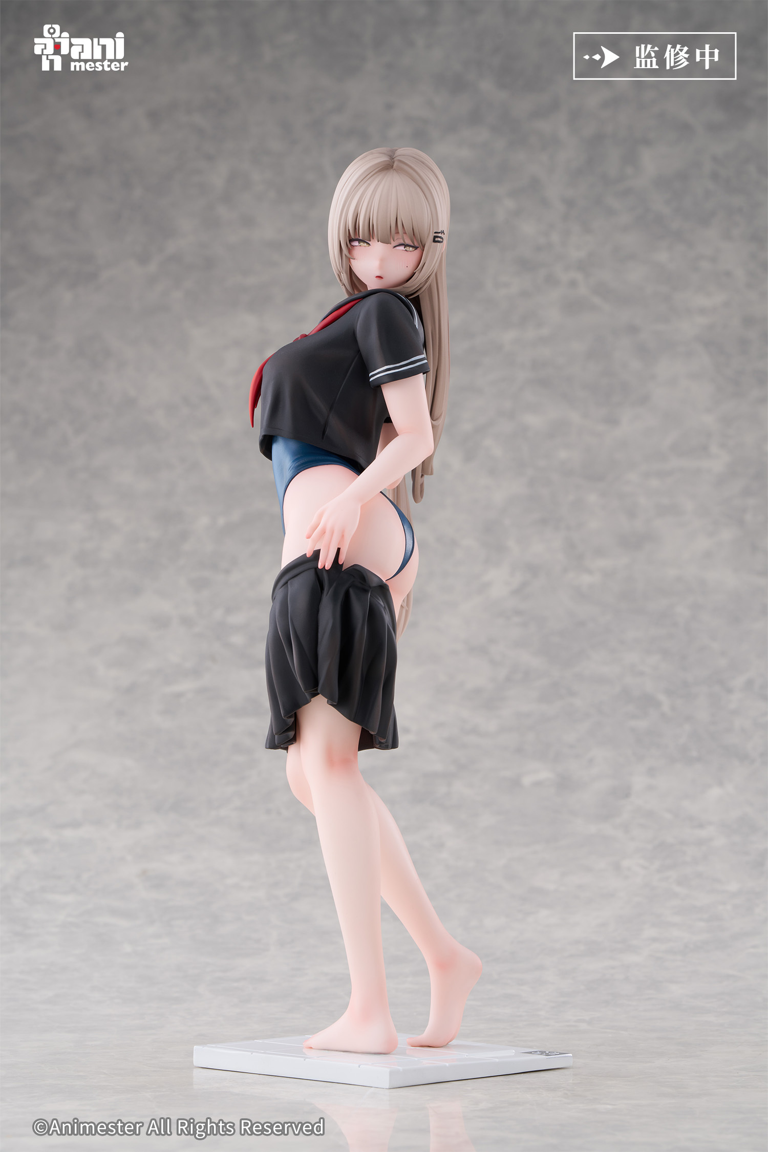 Japanese Version DAMANJIANIMESTER - "Pool Open Day! Changing Clothes in Progress... Yuzu" 1/6 Scale Figure