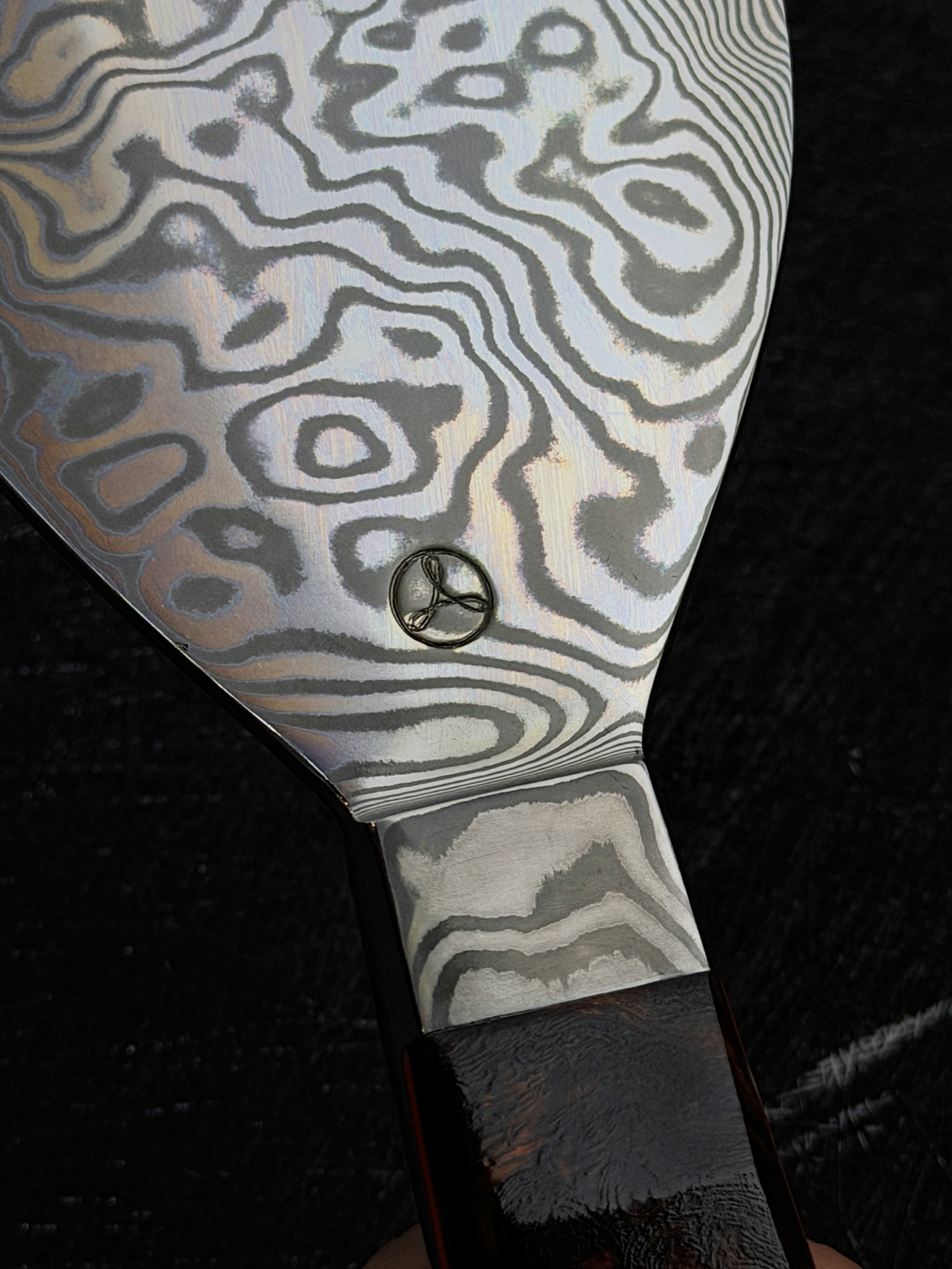 研一金創 大馬士革鋼 飯勺