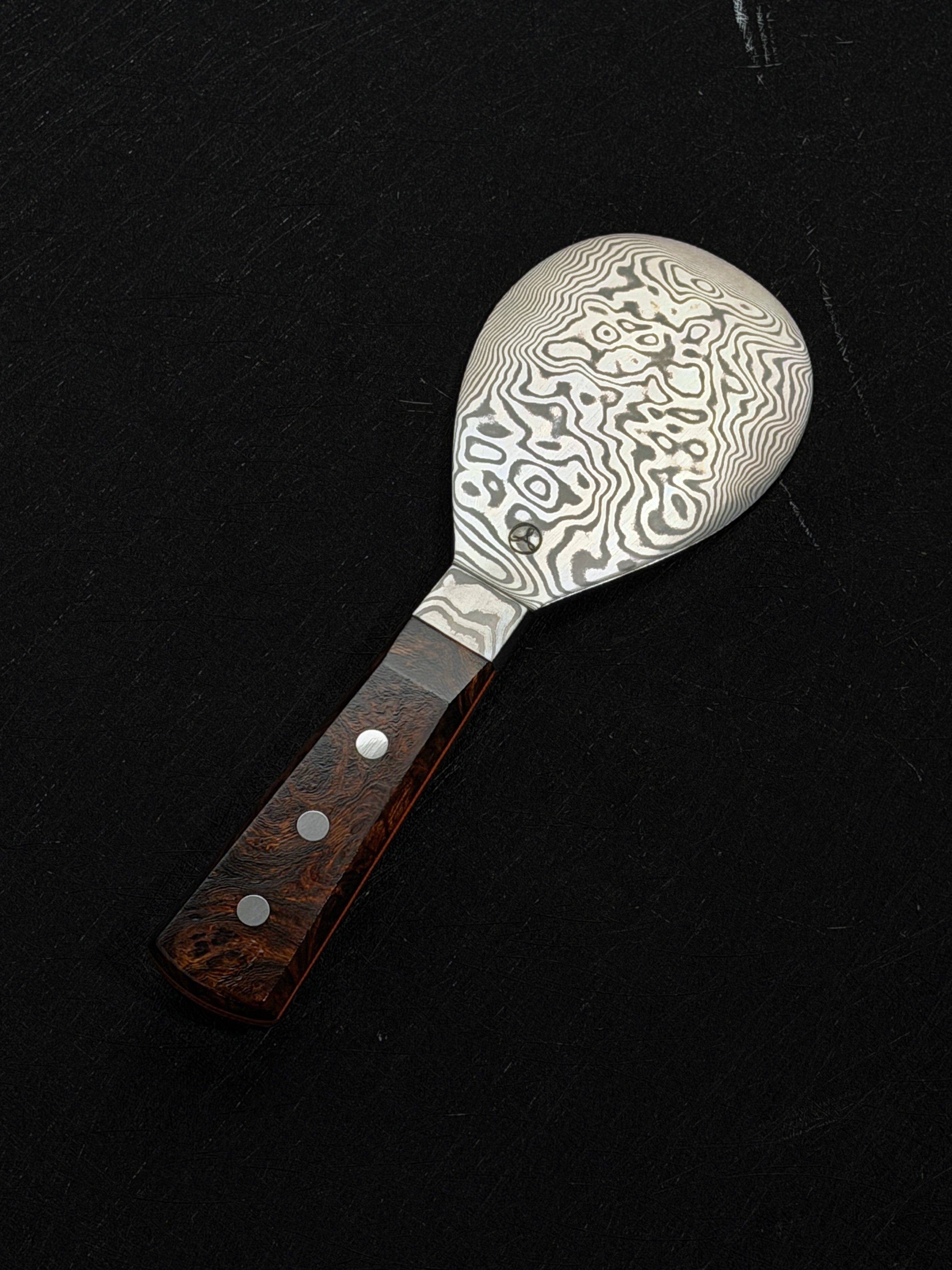 研一金創 大馬士革鋼 飯勺