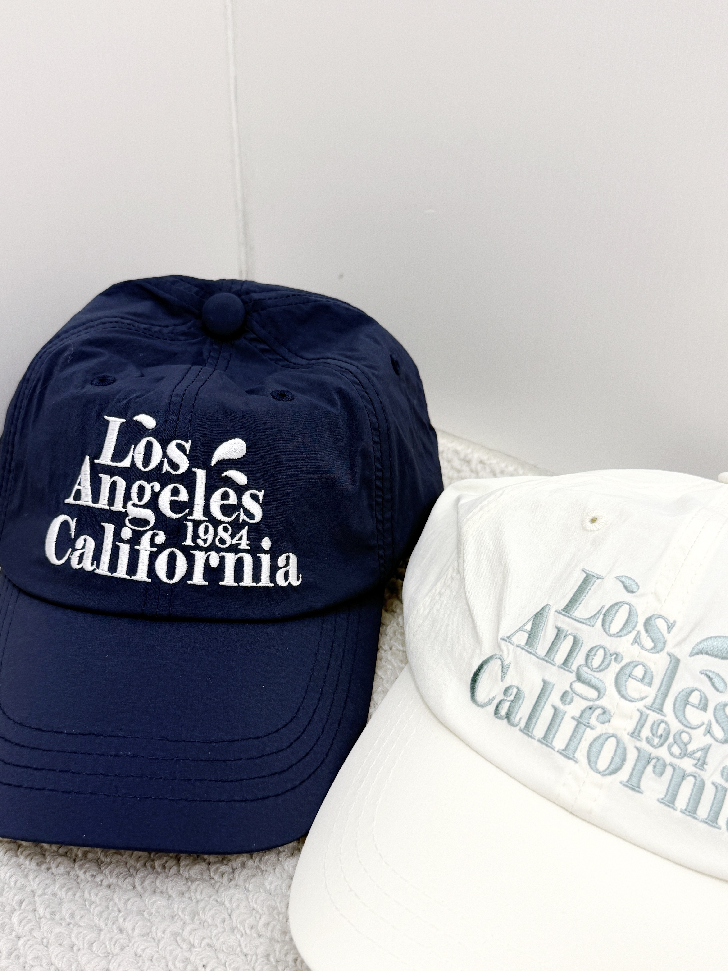 A0333｜防水料⋆˚꩜｡ LosAngeles California1984 CAP帽