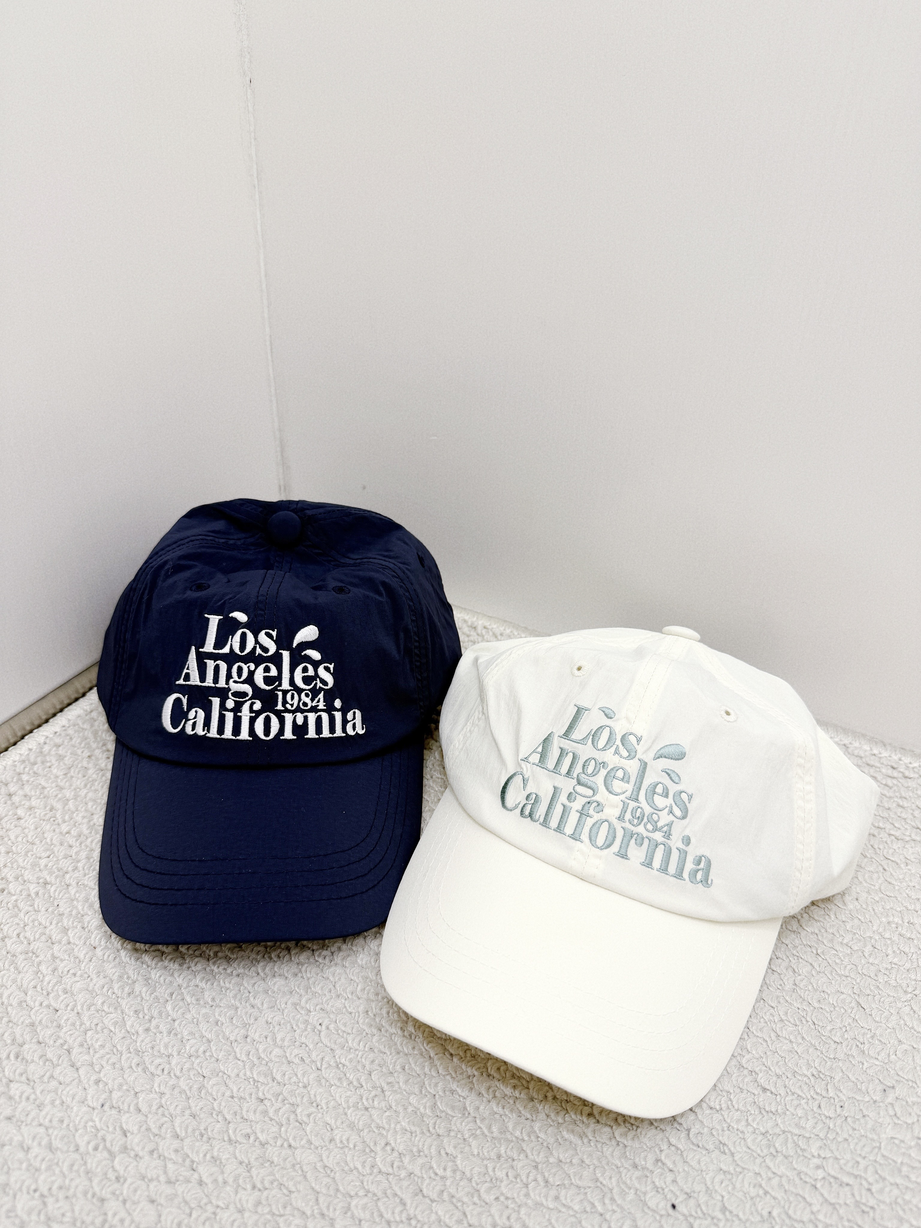 A0333｜防水料⋆˚꩜｡ LosAngeles California1984 CAP帽