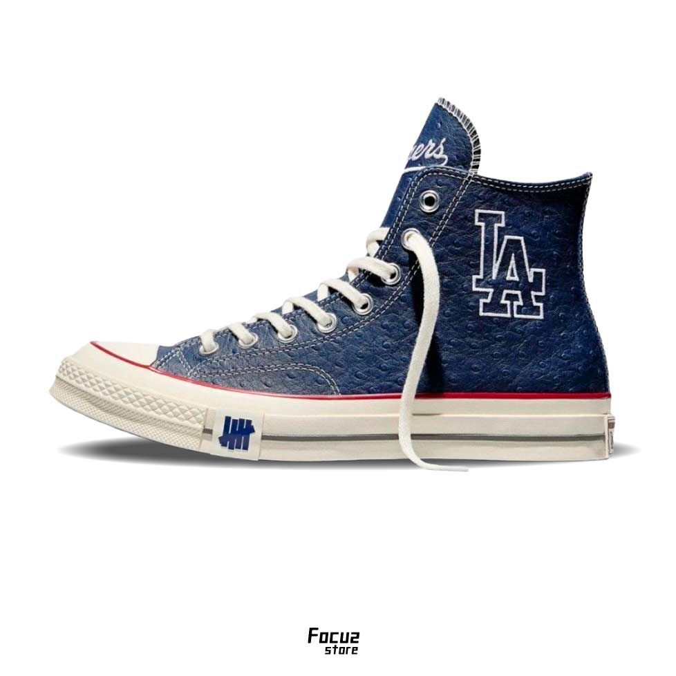 【Focus Store】預購 Undefeated x Converse x Los Angeles Dodgers Chuck Taylor "Dodger Blue"  道奇隊 聯名 高筒 A19846C