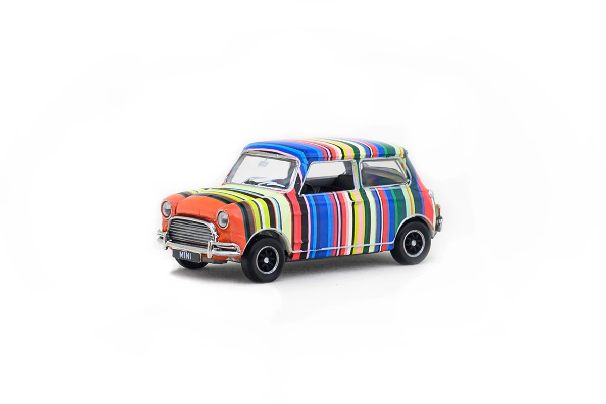 Tiny 城市 合金車仔 - Art Car - colored stripes (幼線)