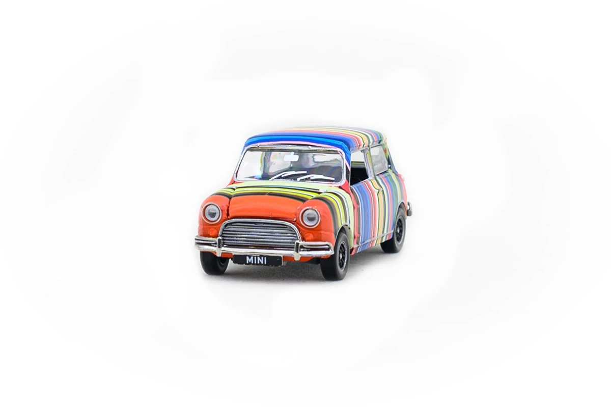 Tiny 城市 合金車仔 - Art Car - colored stripes (幼線)