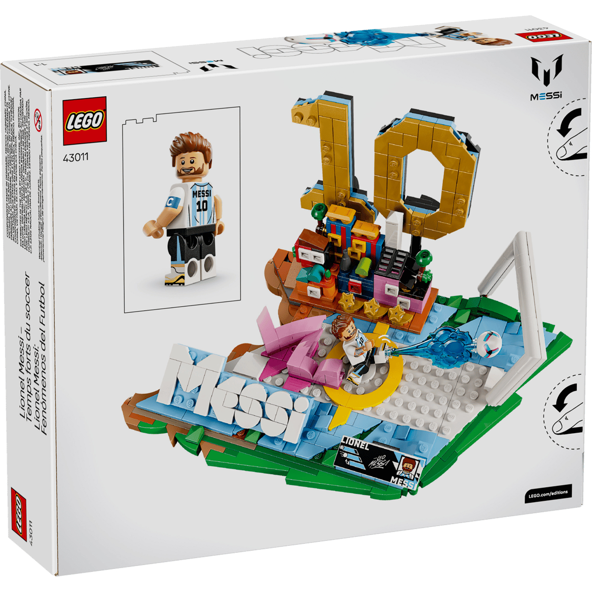 LEGO 43011 Lionel Messi – 足壇焦點