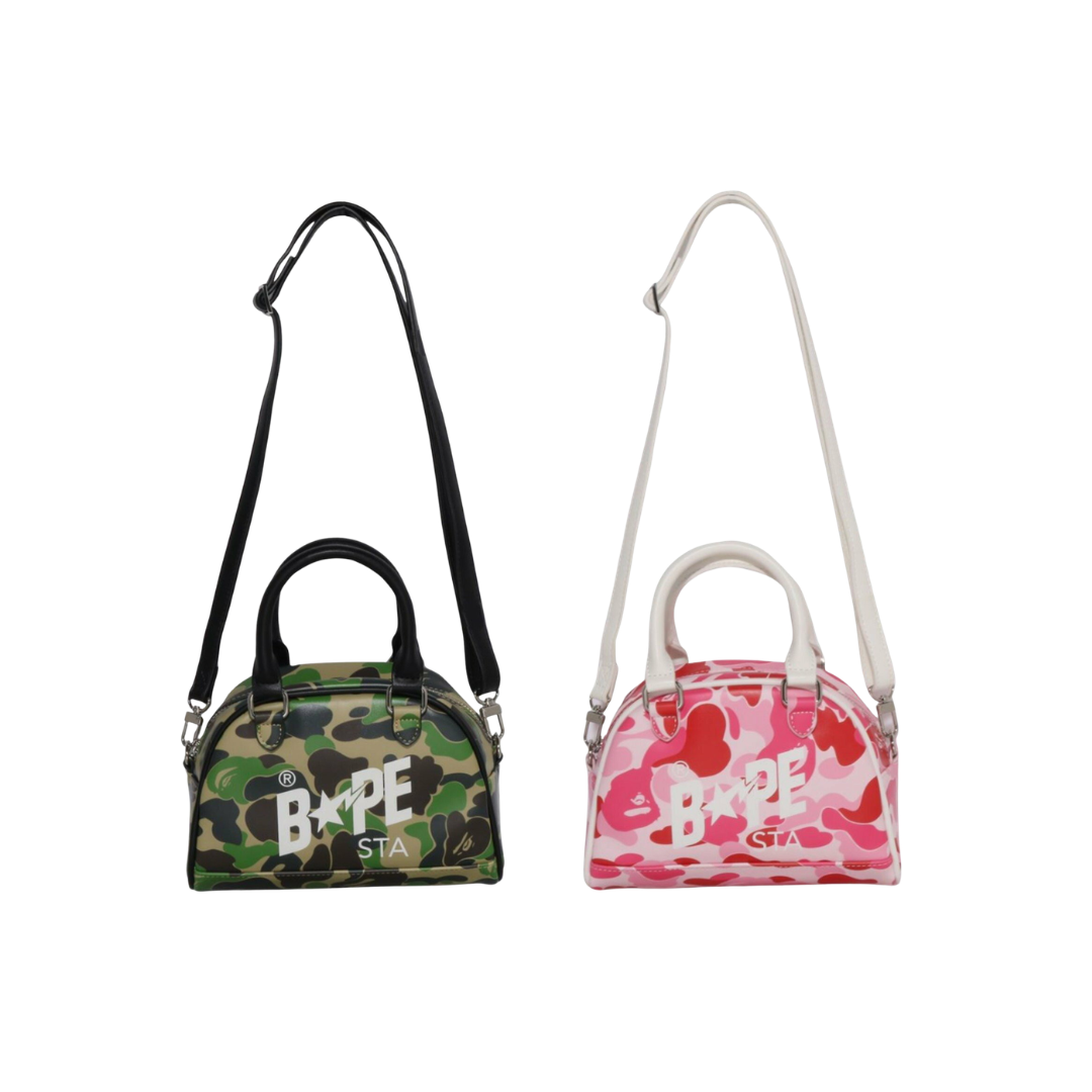 『日本連線中』2026SS A BATHING APE BAPE ABC CAMO MINI BOWLING BAG 手提包 側背包 1M30290301