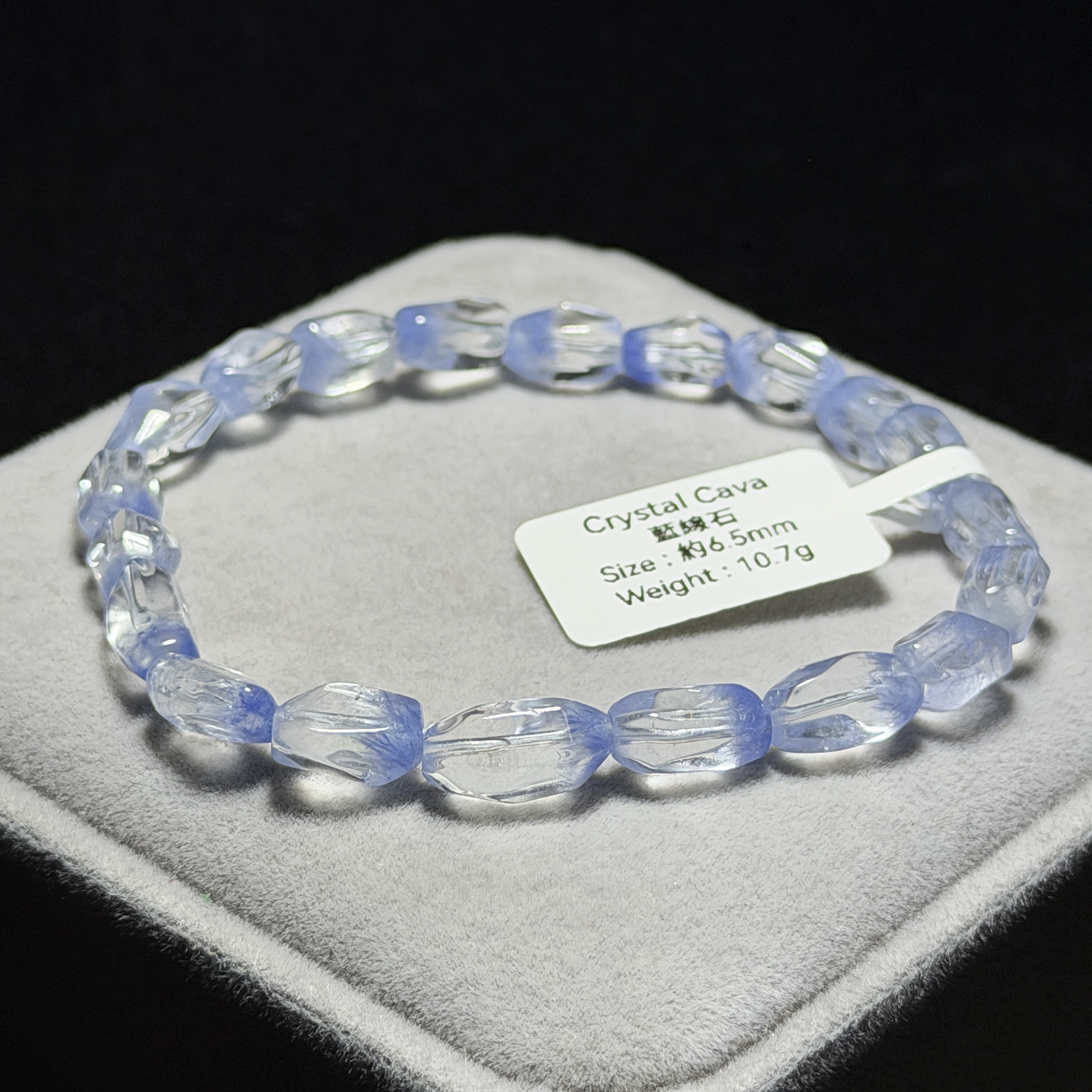 高級藍線石 約6.5mm D1532