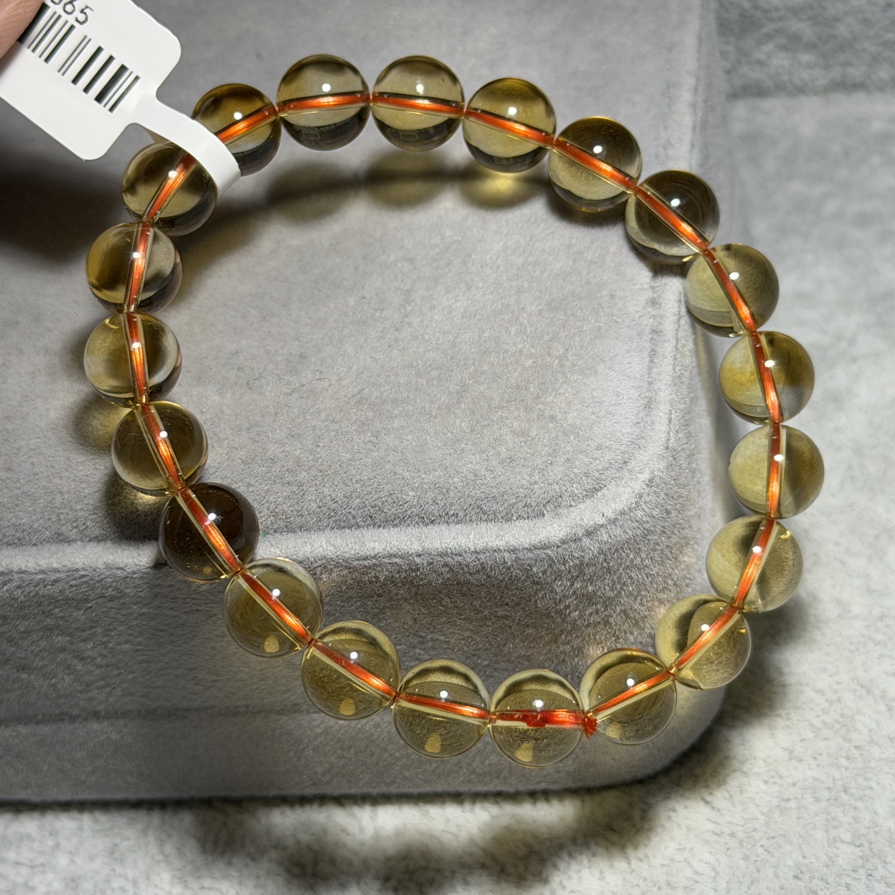 近頂級黃水晶 約9.3mm C1865