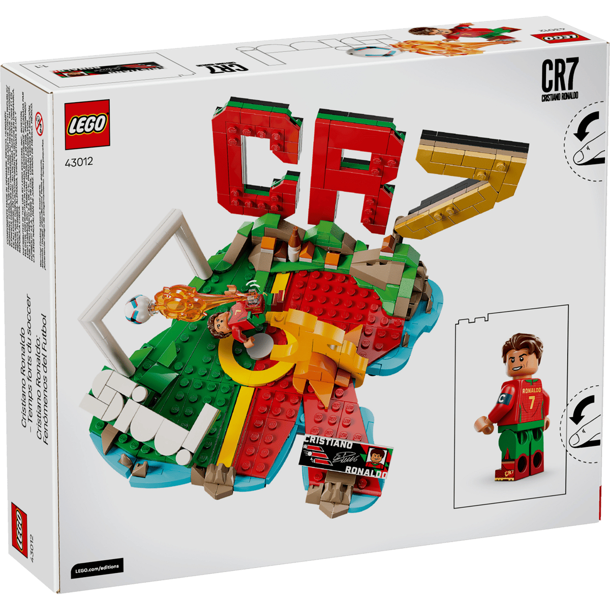 LEGO 43012 Cristiano Ronaldo – 足壇焦點