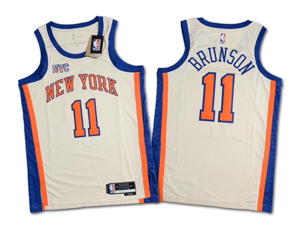 Nike 紐約尼克隊 Jalen Brunson 城市版 Swingman 球衣