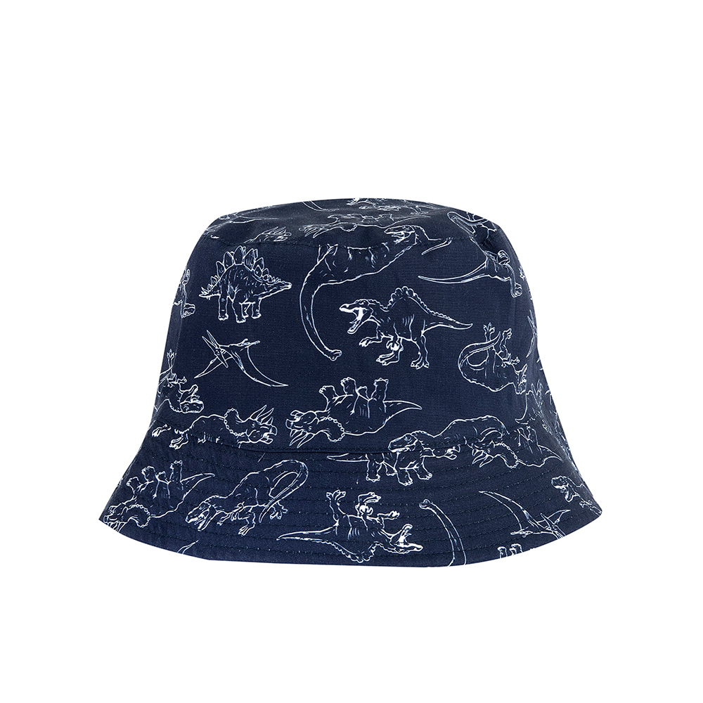 峽谷探險-滿版恐龍雙面帽
