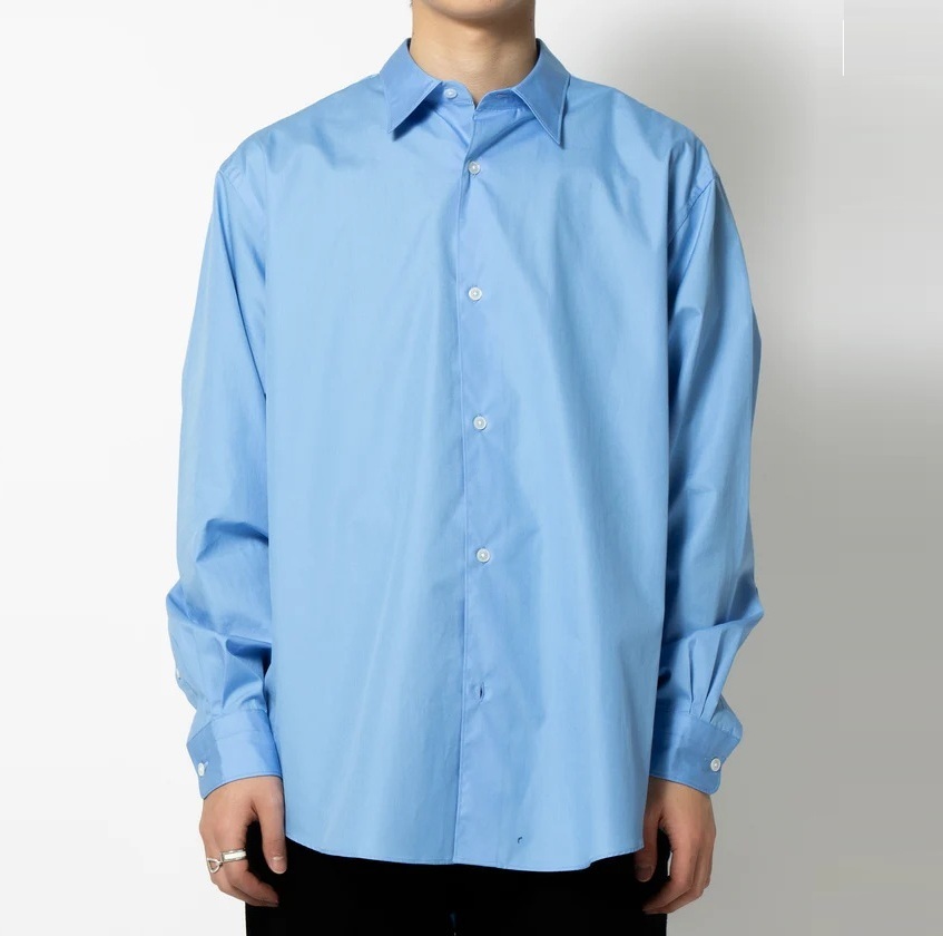 A.PRESSE REGULAR COLLAR SHIRT LS - PRE ORDER ITEM (預訂中)