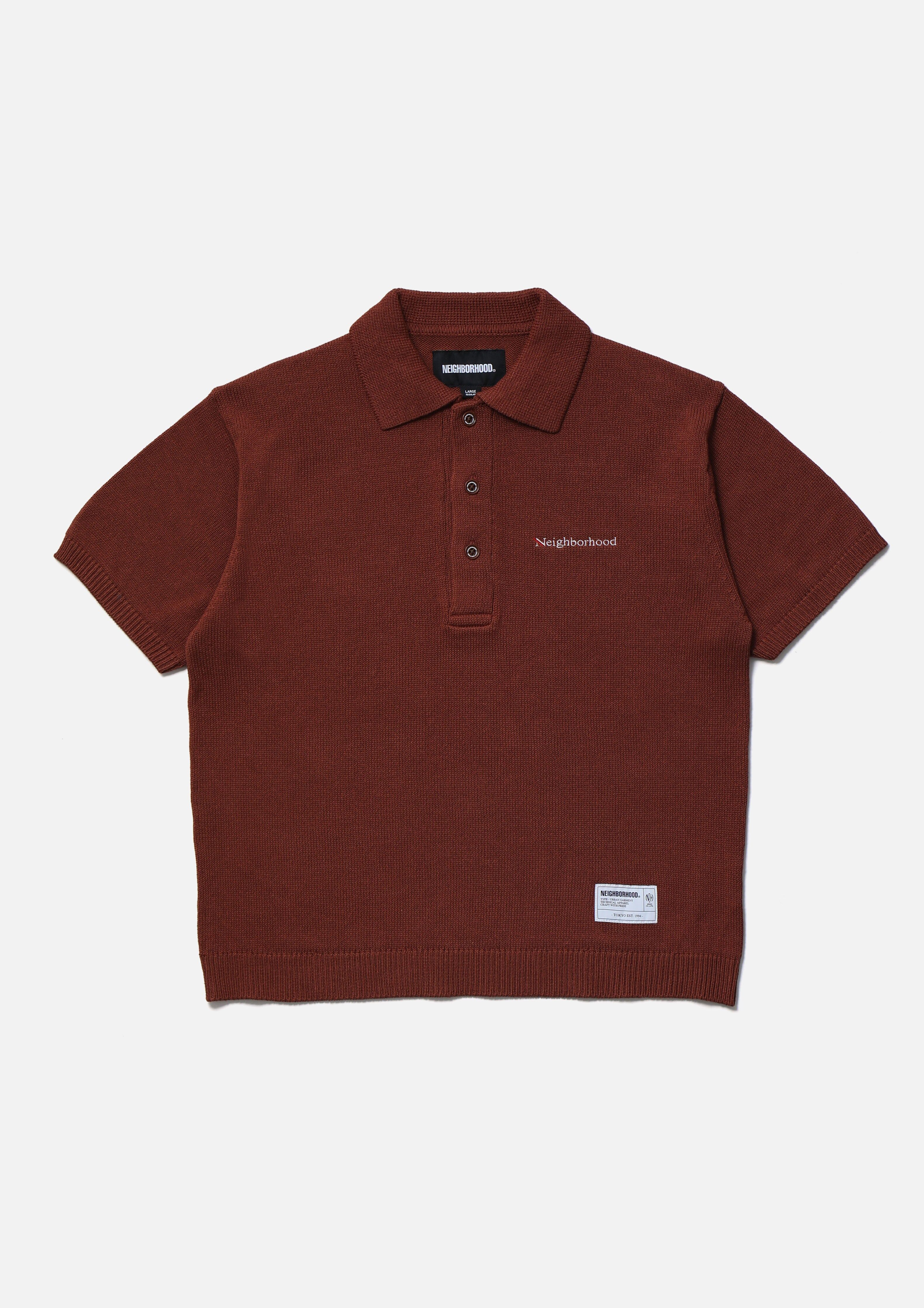 『代購商品』2026SS NEIGHBORHOOD NBHD KNIT POLO SS POLO衫 26113NH-KNM01