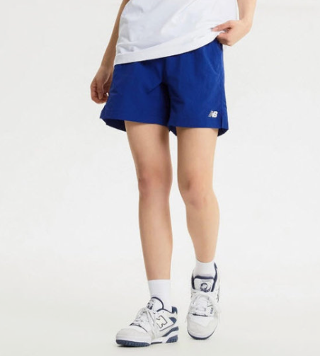 【現貨】New Balance LX040321 藍色短褲(NBNVE2W012-00)