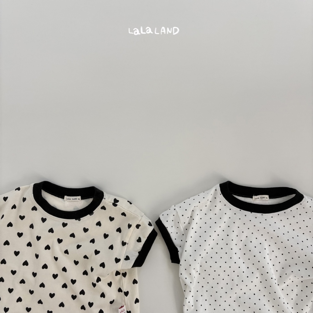 韓國🇰🇷LALA LAND 點點愛心上衣(6M-18M)