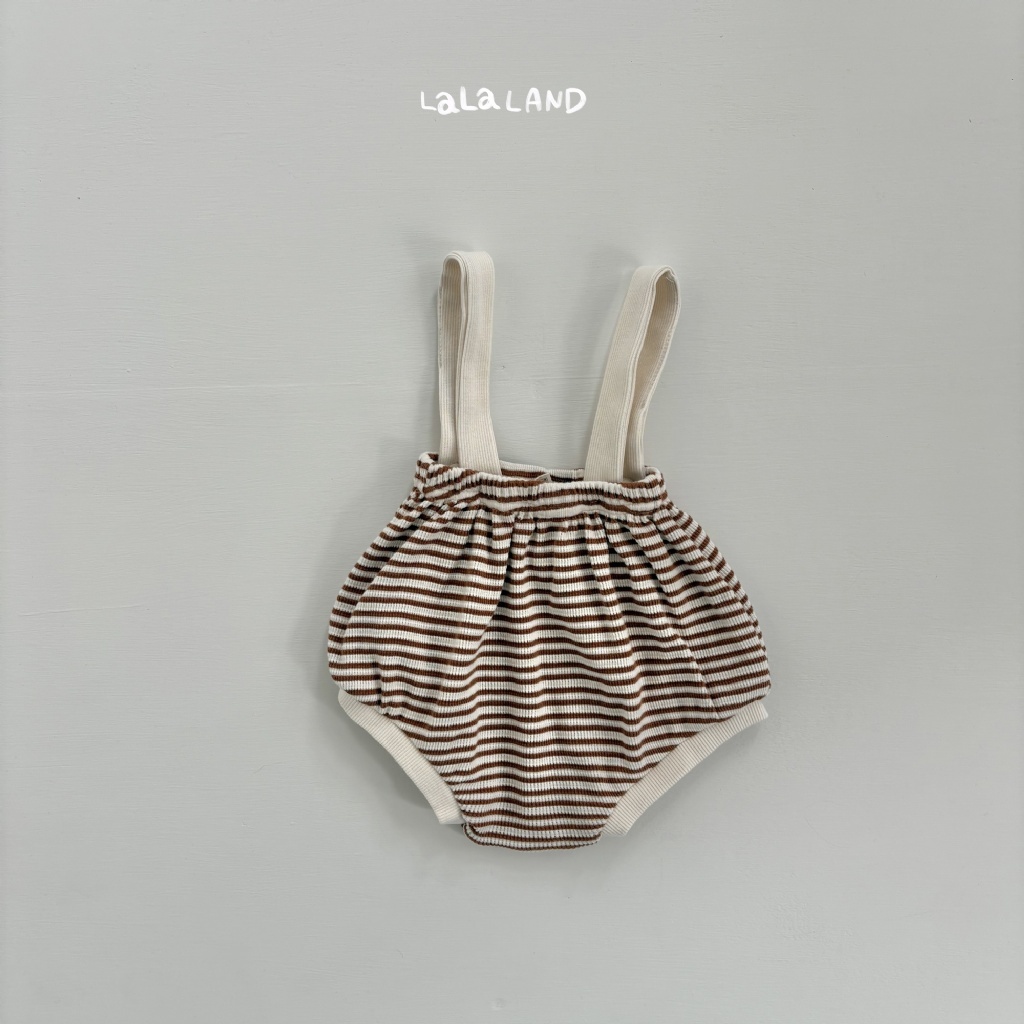 韓國🇰🇷LALA LAND 條紋吊帶屁屁褲(6M-18M)