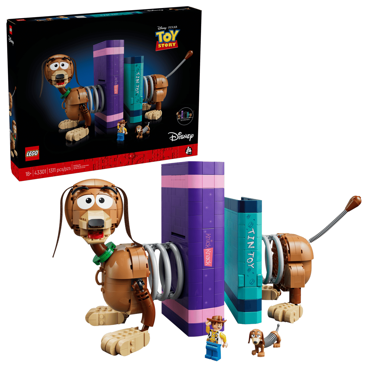 LEGO 43301 玩具總動員彈簧狗書擋