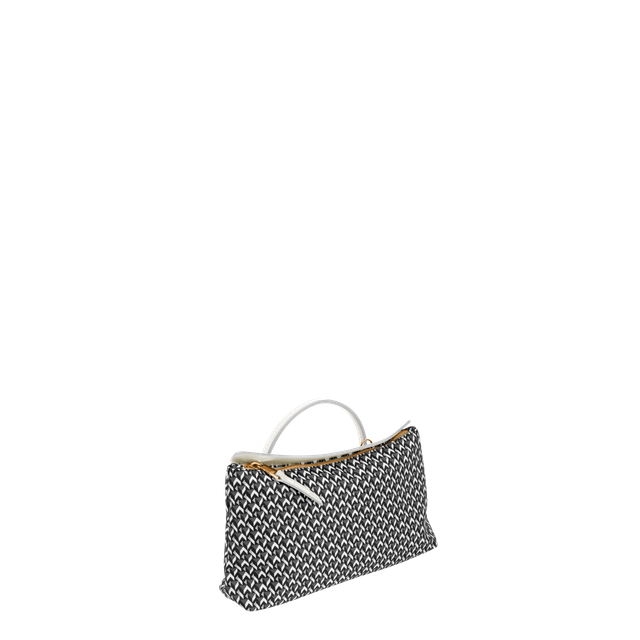 1RP0428-011 [ROBERTA PIERI] Giulietta Pochette Supergray White #RPGO21TLWE (EU)