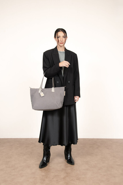 1RP0428-010 [ROBERTA PIERI] Robertina Large Rosegray Piombo #RPRBLTTLRP (EU)