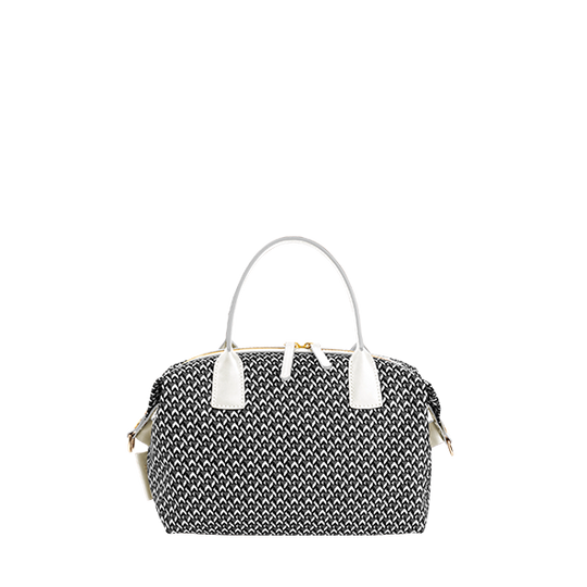 1RP0428-015 [ROBERTA PIERI] Bauletto Mini Supergray White #RPDFMNTLWE (EU)