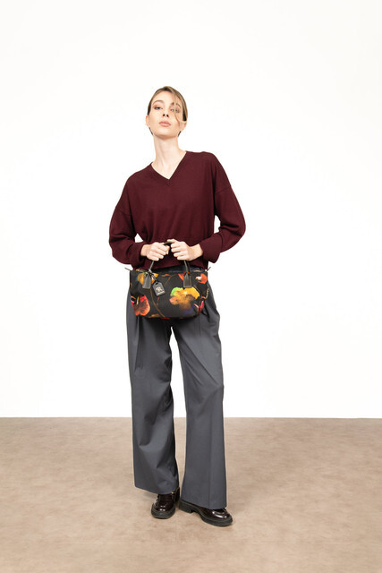 1RP0428-039 [ROBERTA PIERI] Robertina Mini Black #RPRBNDFLB2 (EU)