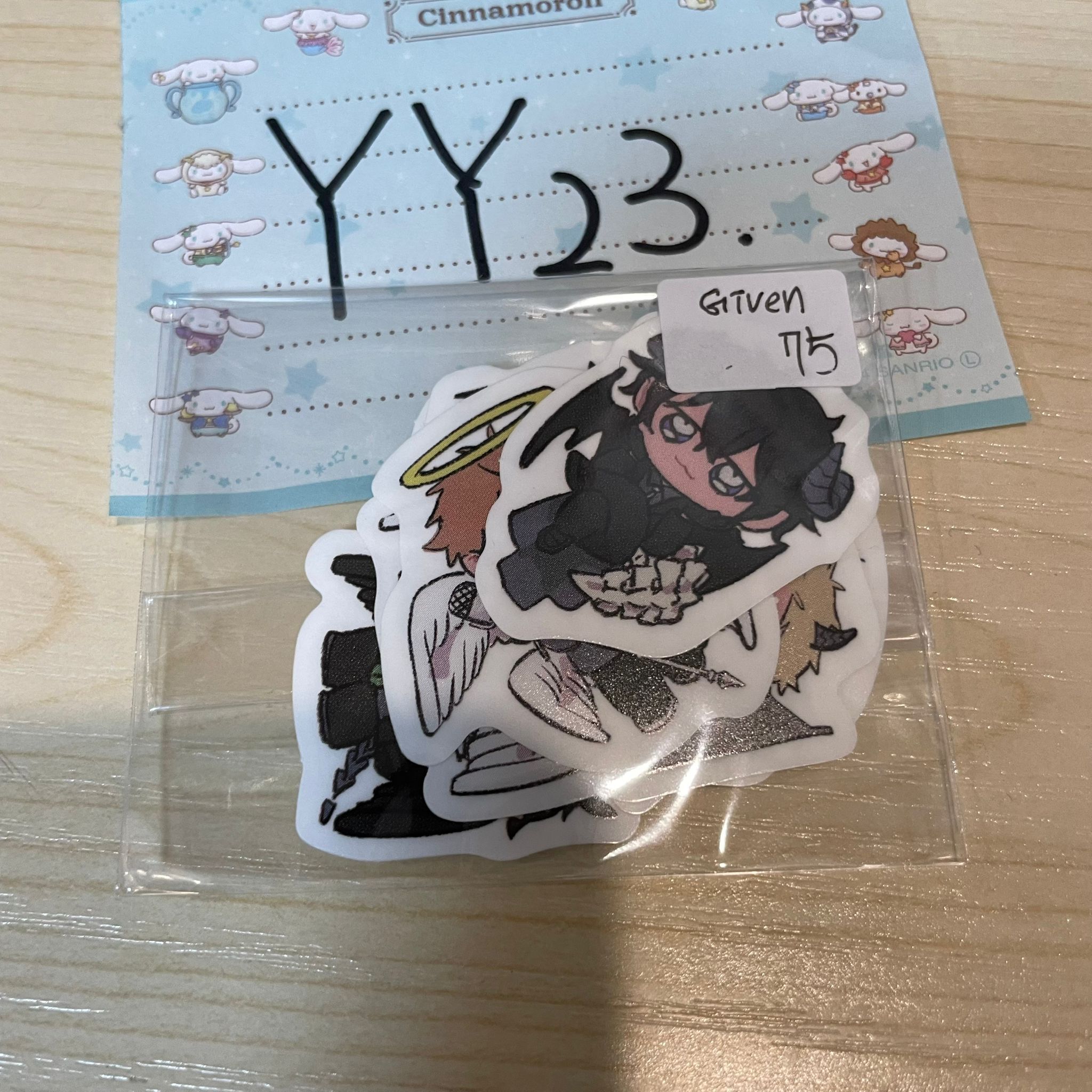 GIVEN 貼紙 SET #YY23