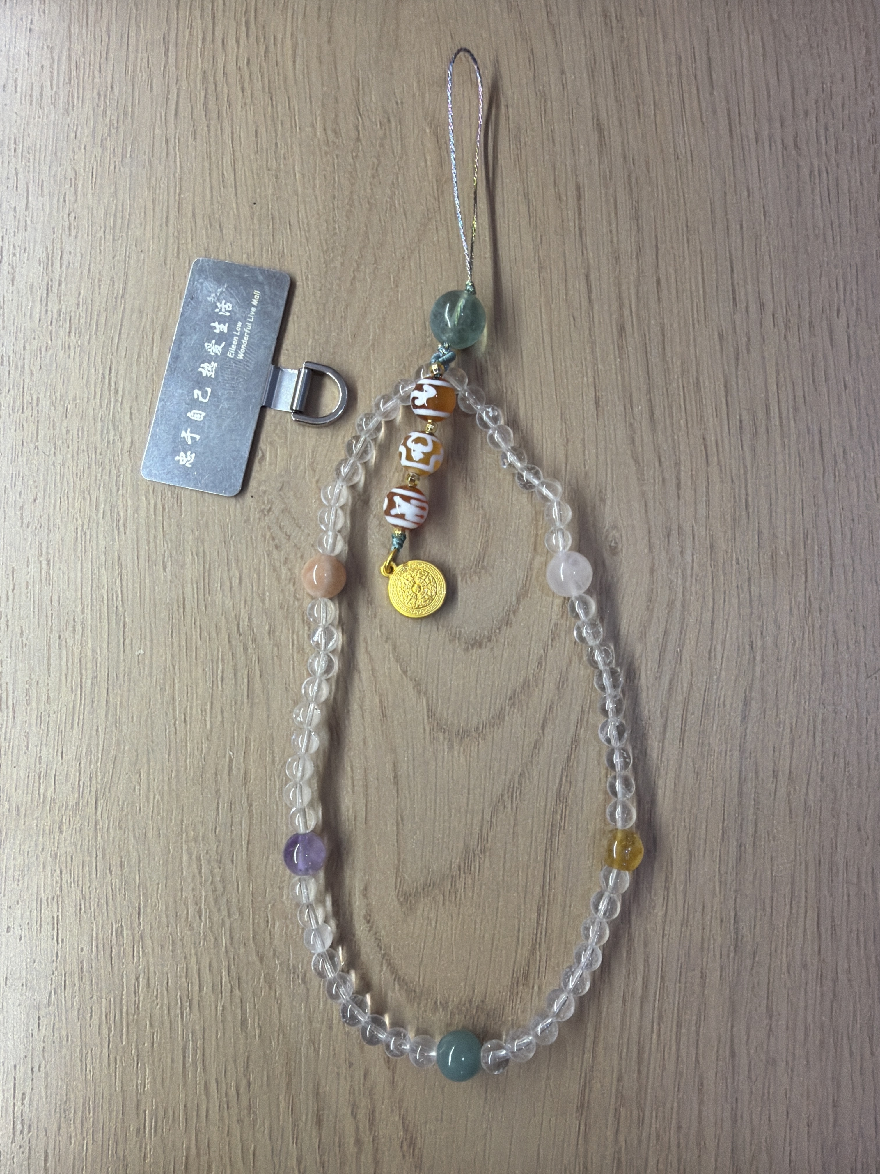 SK71 水晶天珠掛件 (D81)