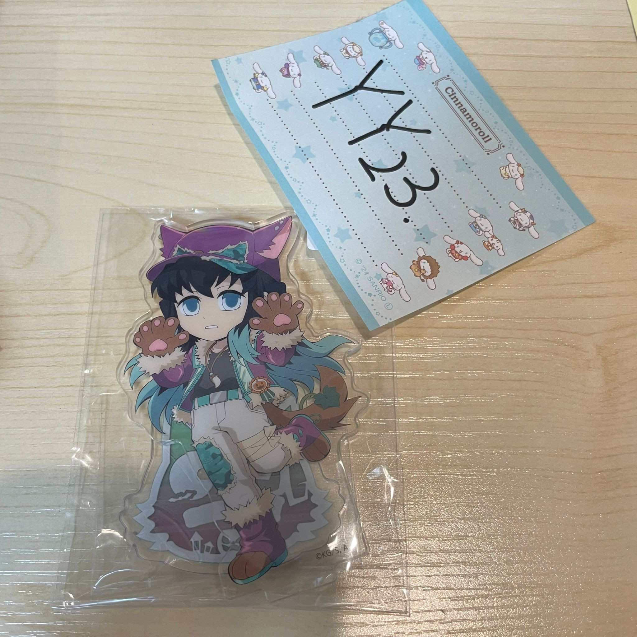 鬼滅之刃 霞柱 立牌 #YY23