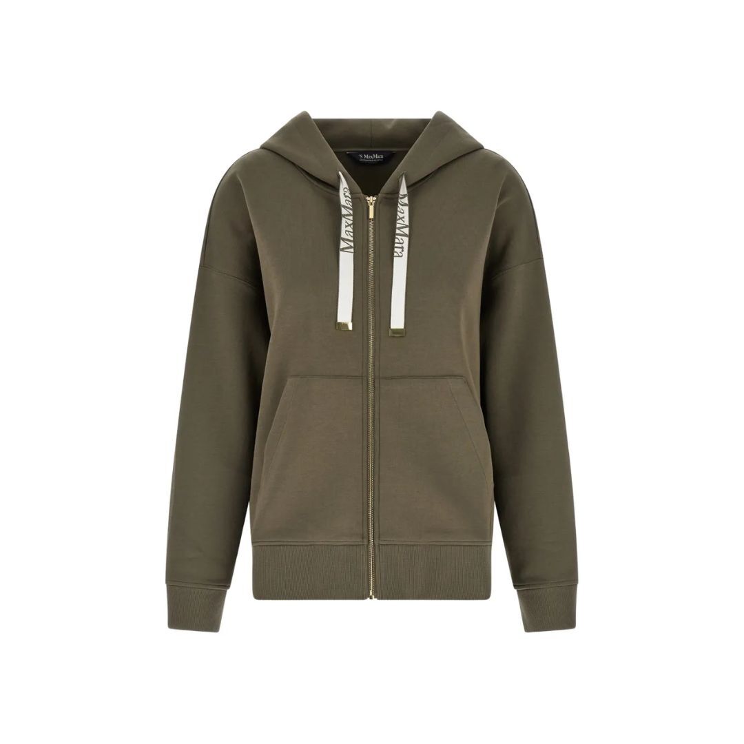 1FF0101-570 [MAX MARA S] Sweatshirt Green (SS26) #2619921031600-SMMJOUR-007 (C-EU-E)
