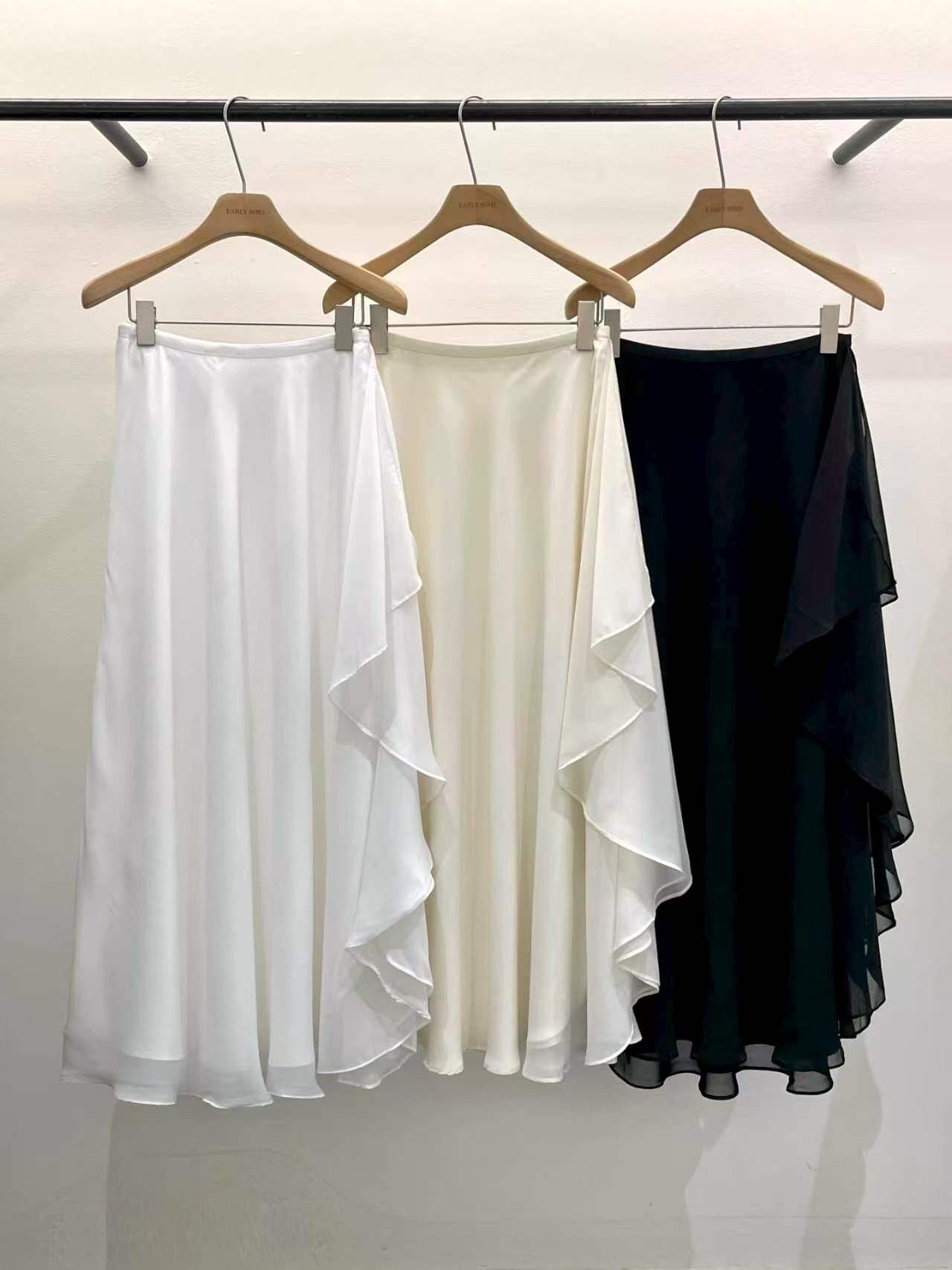 OB6141 不規則飄逸長裙