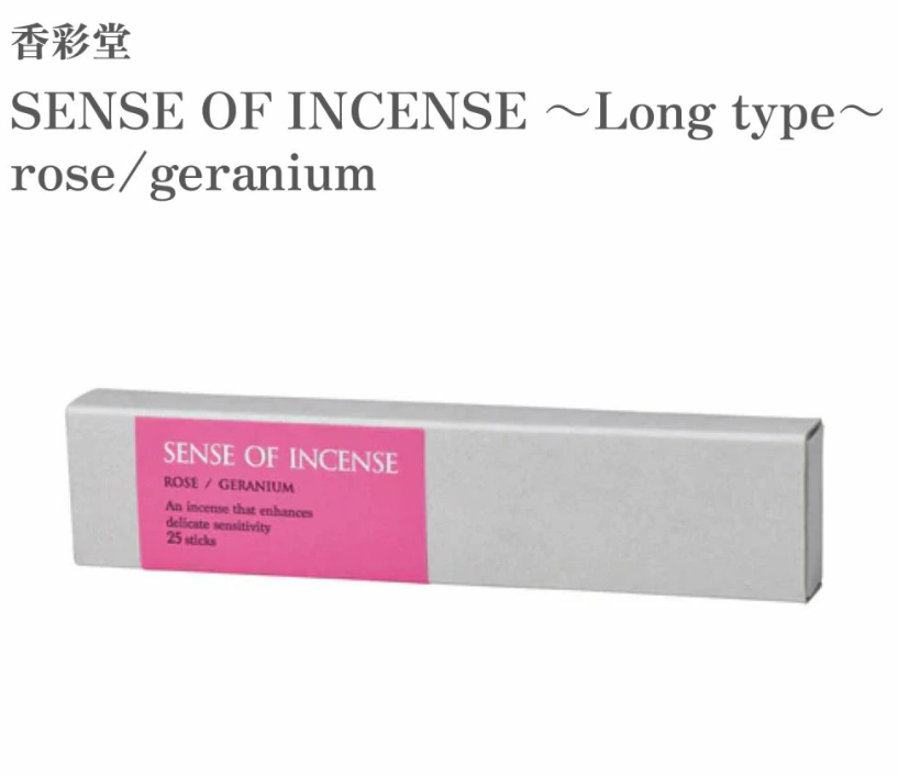 AB260425-C14-Sense of Incense Long – Rose / Geranium-長款－玫瑰 / 天竺葵-25枝