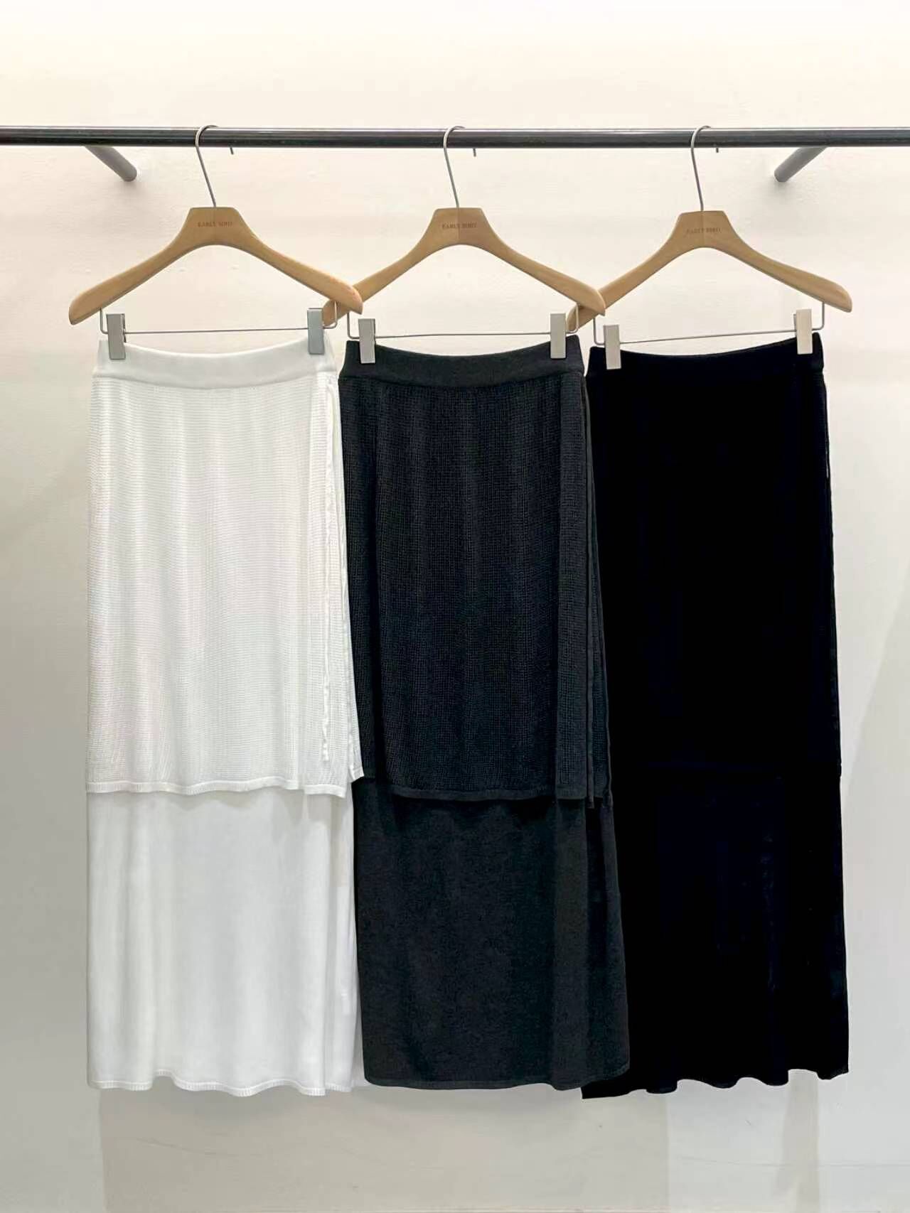 OB6146 層次質感長裙