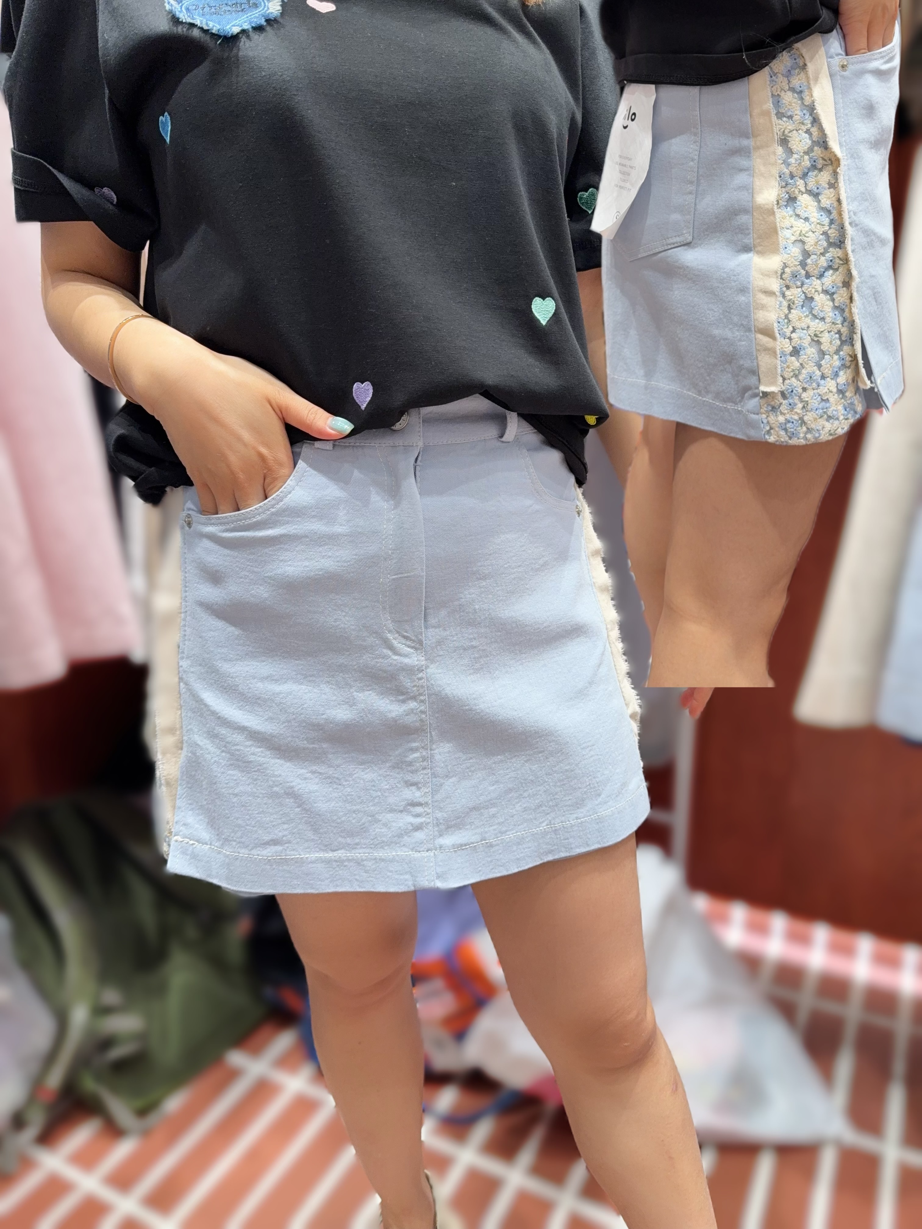 IL35    花花lace 褲 S:腰25 - 30   HIP 39-40    長14    /  m   26.5 -31.5  hip 40.5-41.5  長14      /L:腰28 -33    HIP42 -43   長14     $459 (一口價)