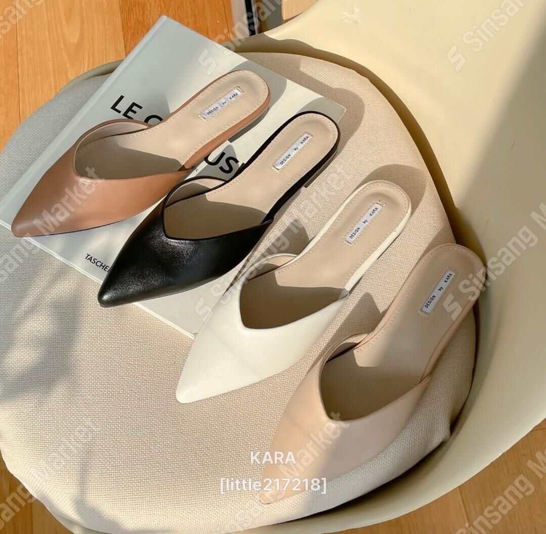 SH6106 日常好穿尖頭平底鞋 *買大一碼*