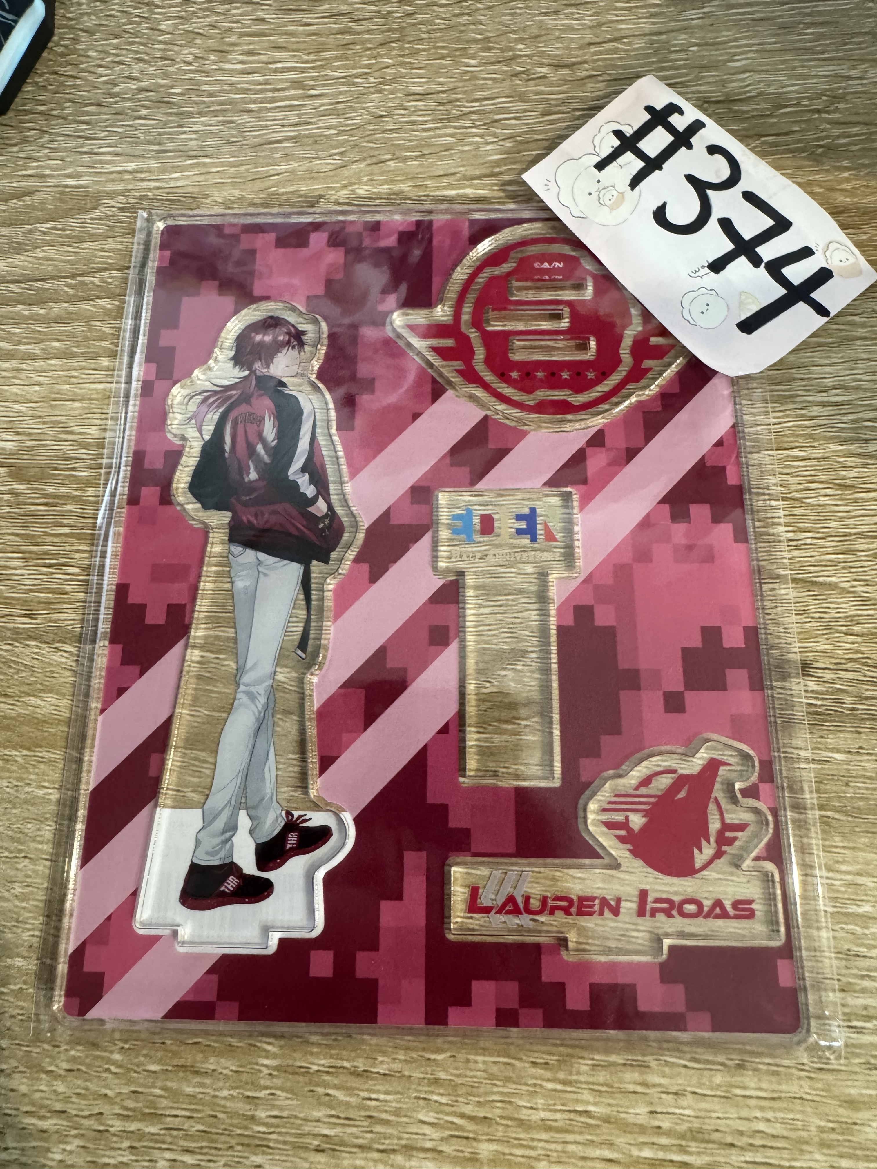 彩虹社  LAUREN 立牌#374