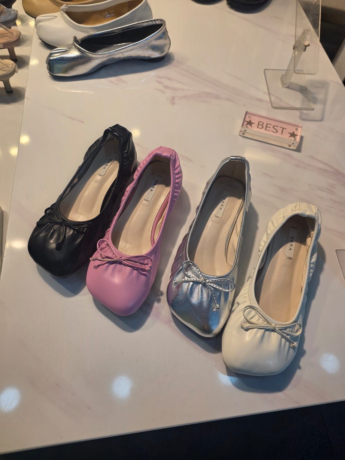 SH6108 蝴蝶結娃娃平底鞋 *足碼*