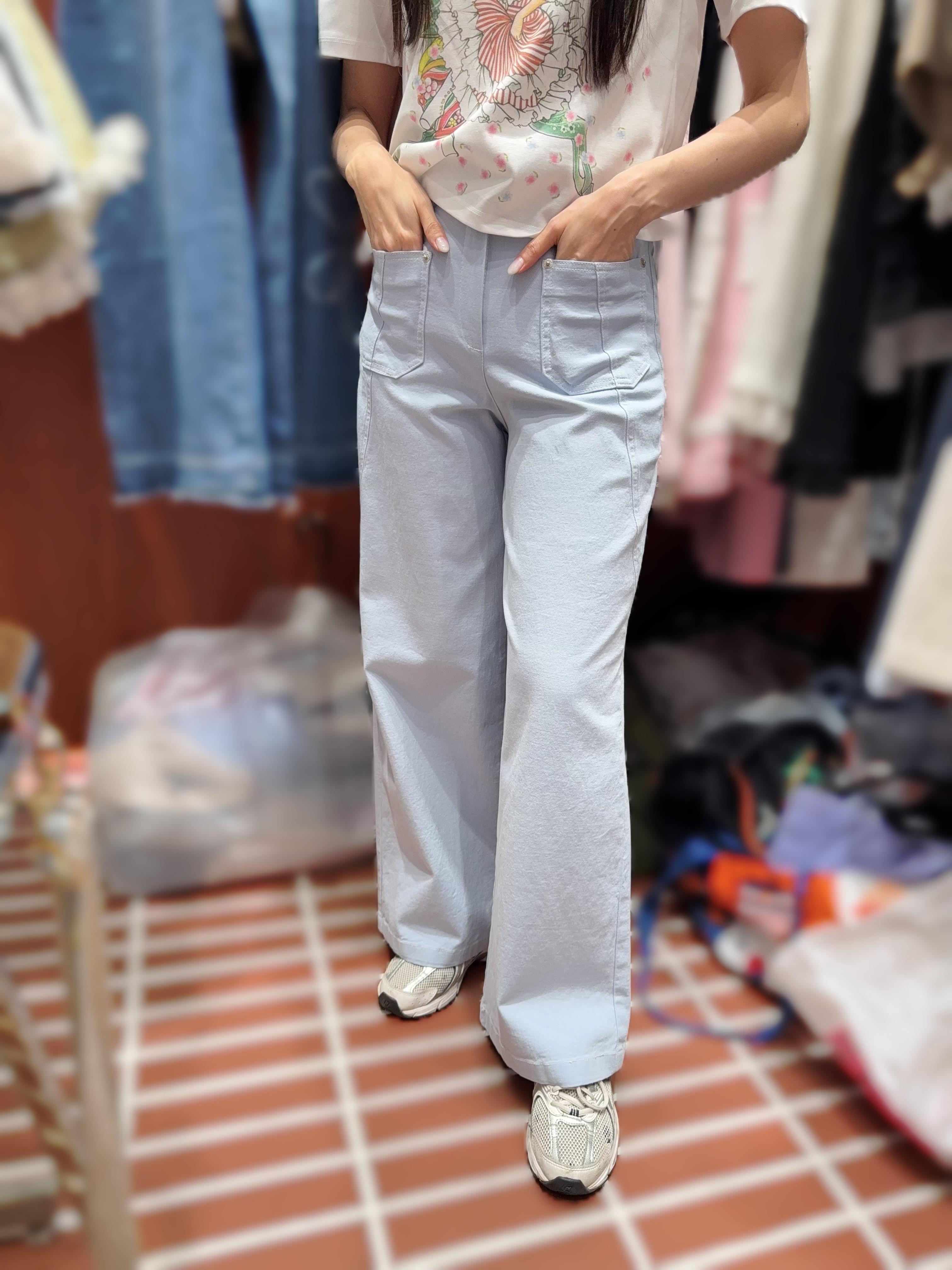 IL44 S:腰25 -29     HIP35-42   長39.5    /M:腰 26.5 -30.5  HIP 36.5 -43.5  長39.5   /L:腰 28-32   HIP38 -45   長39.5   $449 (一口價)