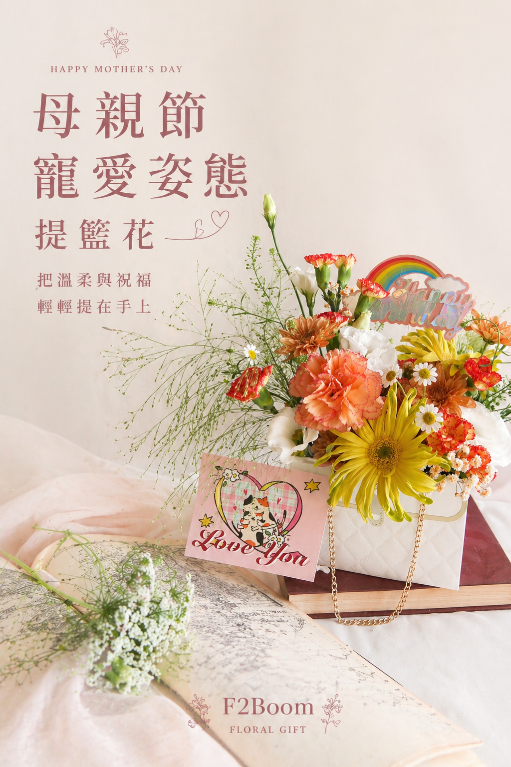 🌸寵愛姿態 提籃花系列 🌸
