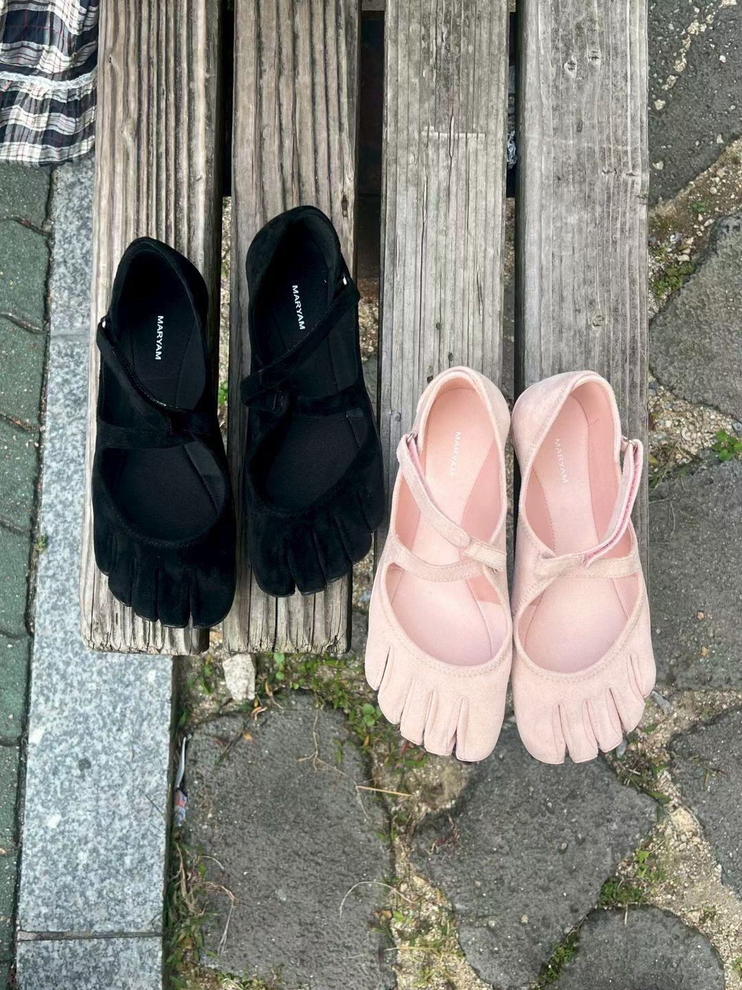 SH6120 五指娃娃平底鞋 *足碼*