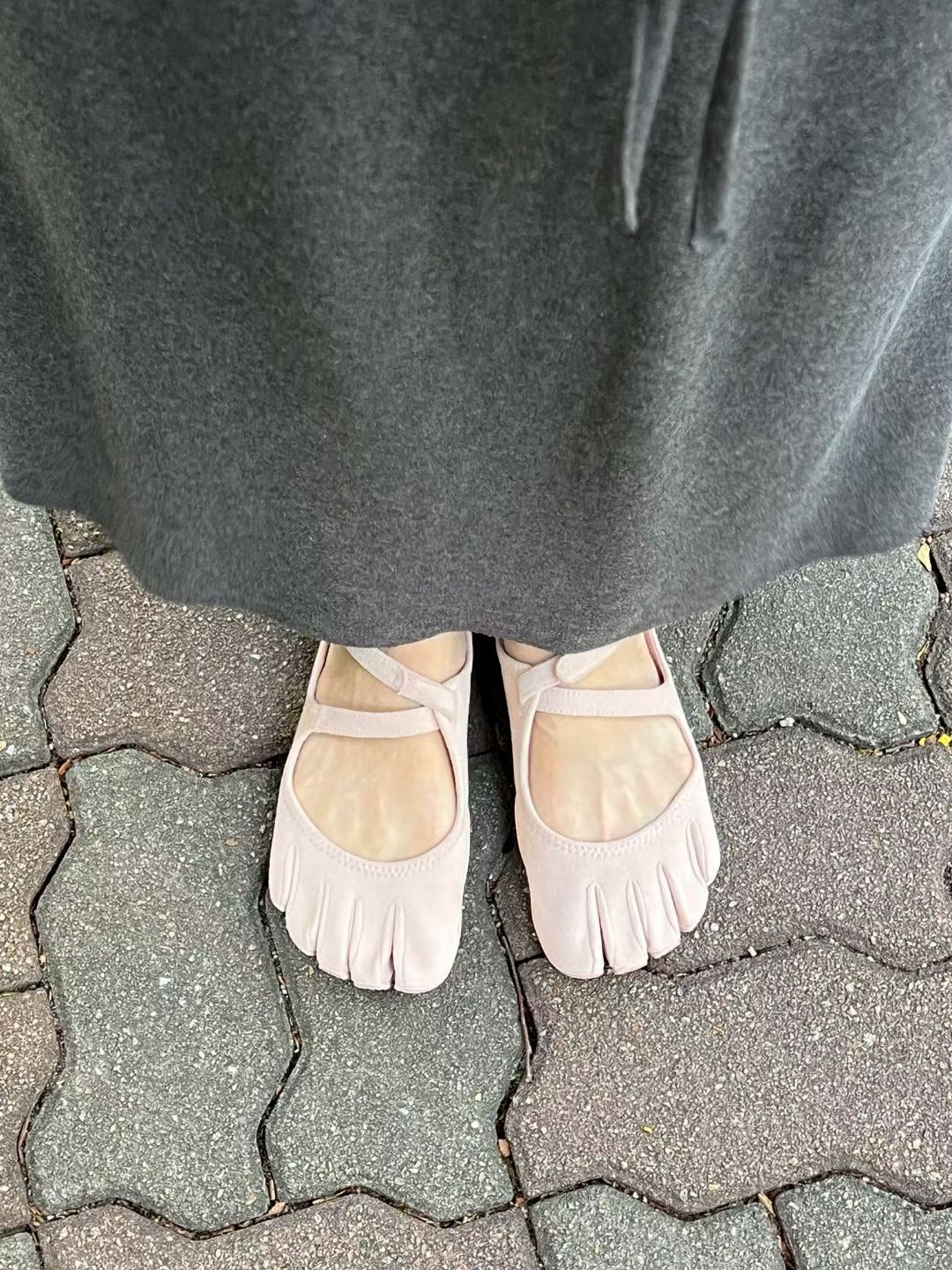 SH6120 五指娃娃平底鞋 *足碼*