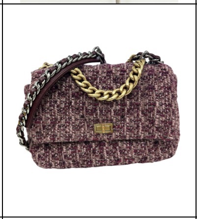 FRA-CCG0427-485 法式輕奢Tote Bag - 紅色 (A35)