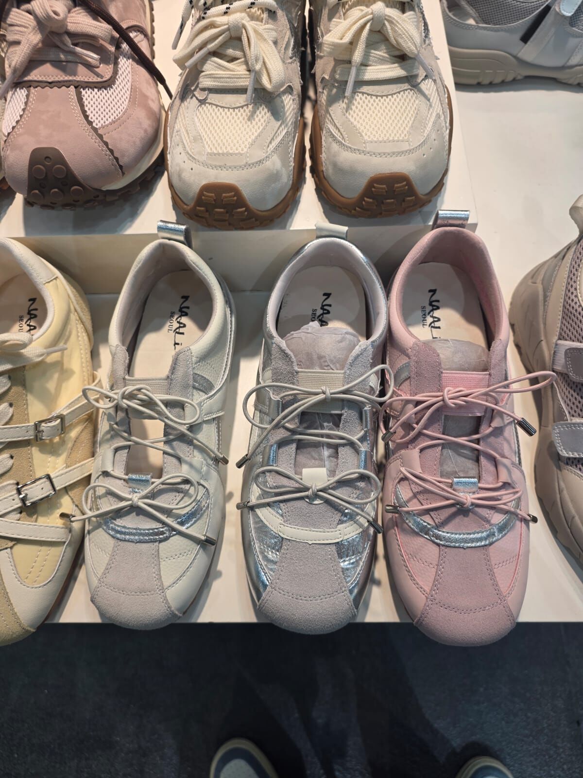 SH6129 彈性繩芭蕾運動鞋 *足碼*